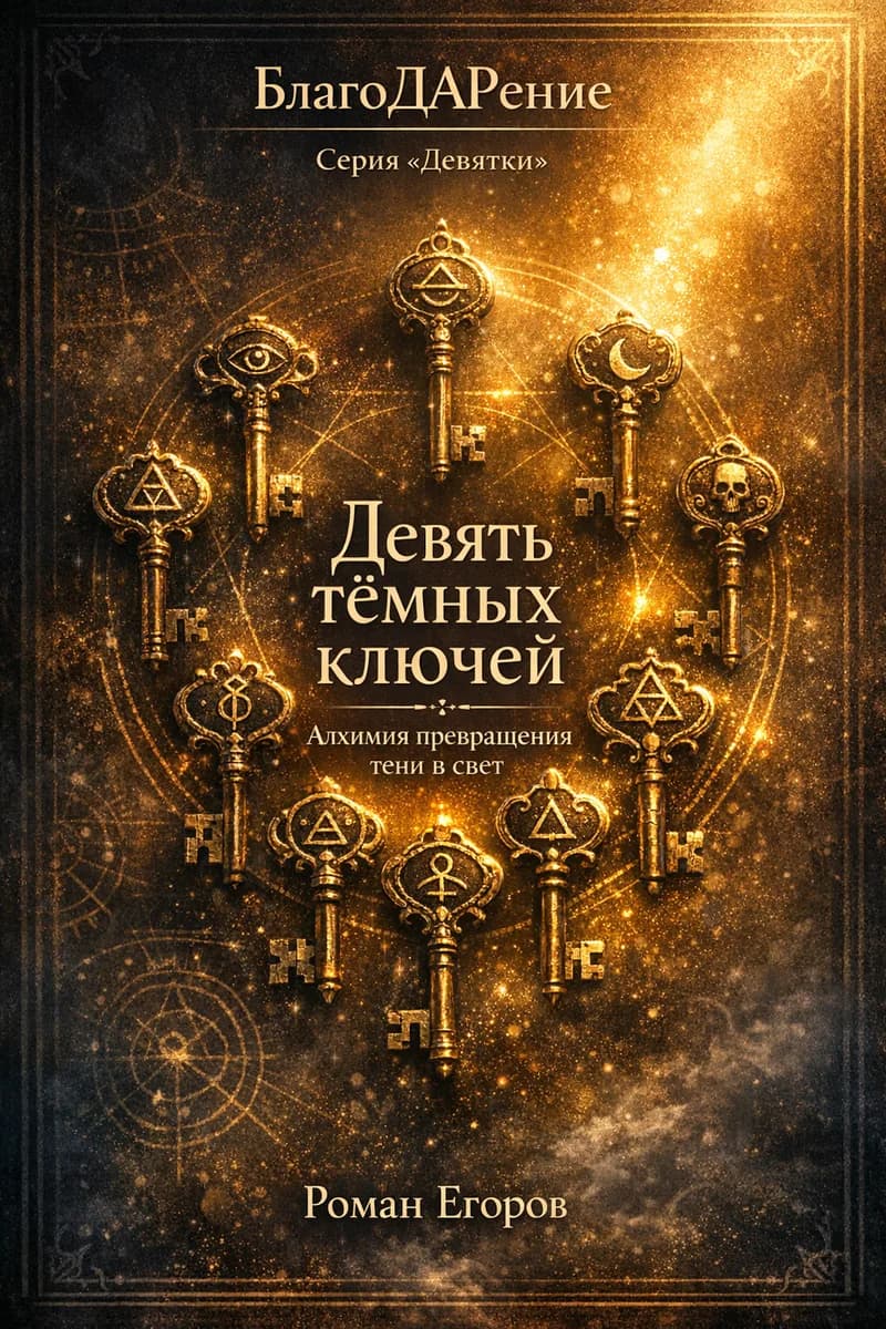 Обложка книги Девять тёмных ключей