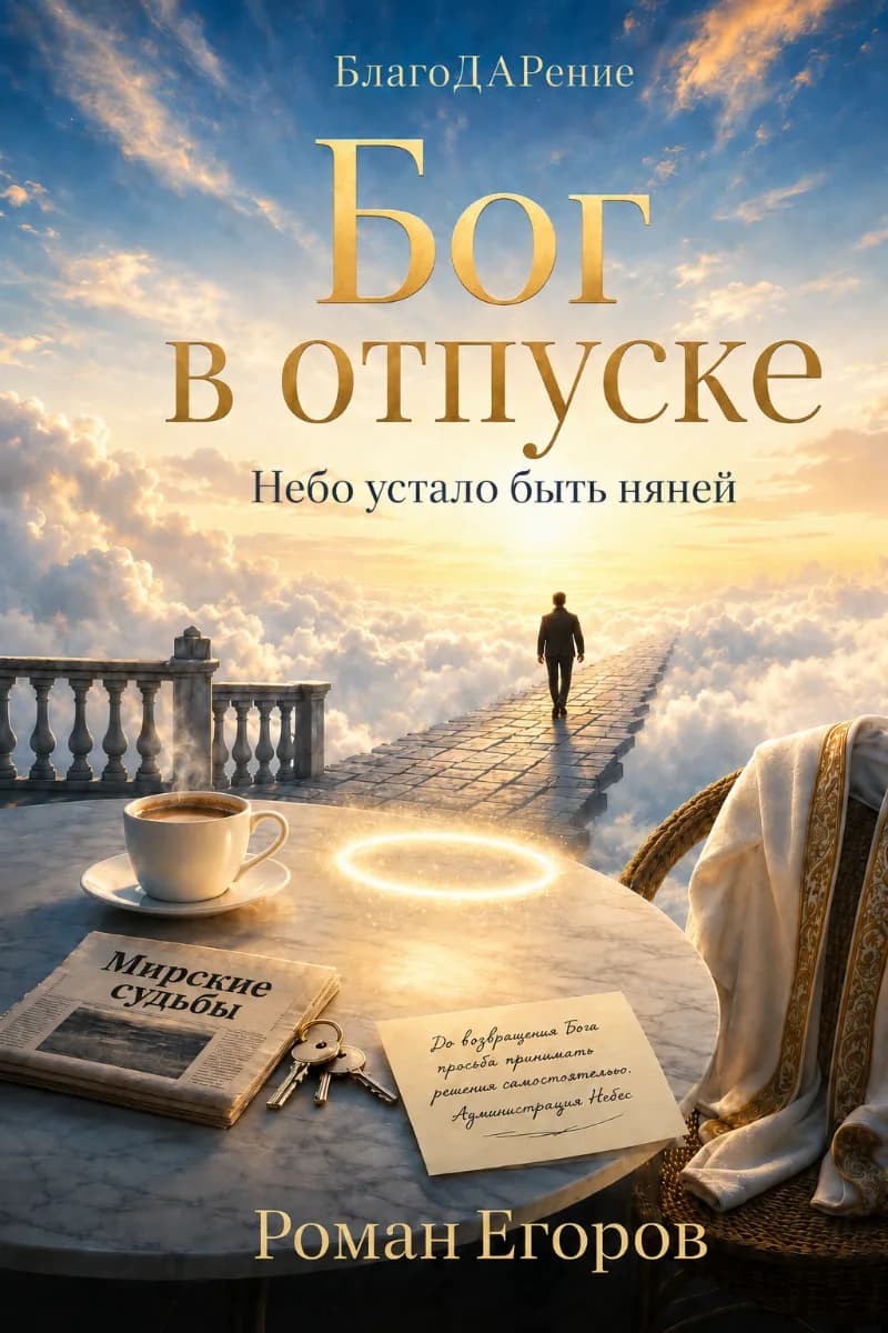 Обложка книги Бог в отпуске