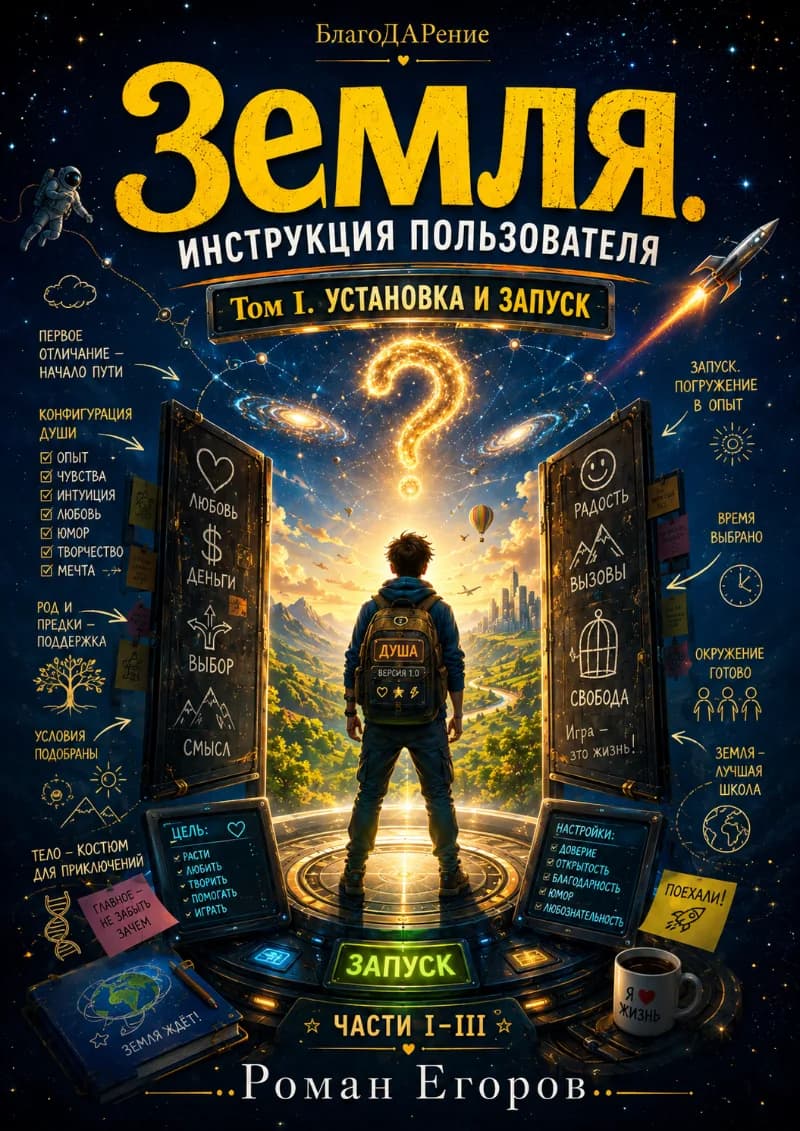 Обложка книги Земля. Инструкция пользователя. Том I. Установка и запуск