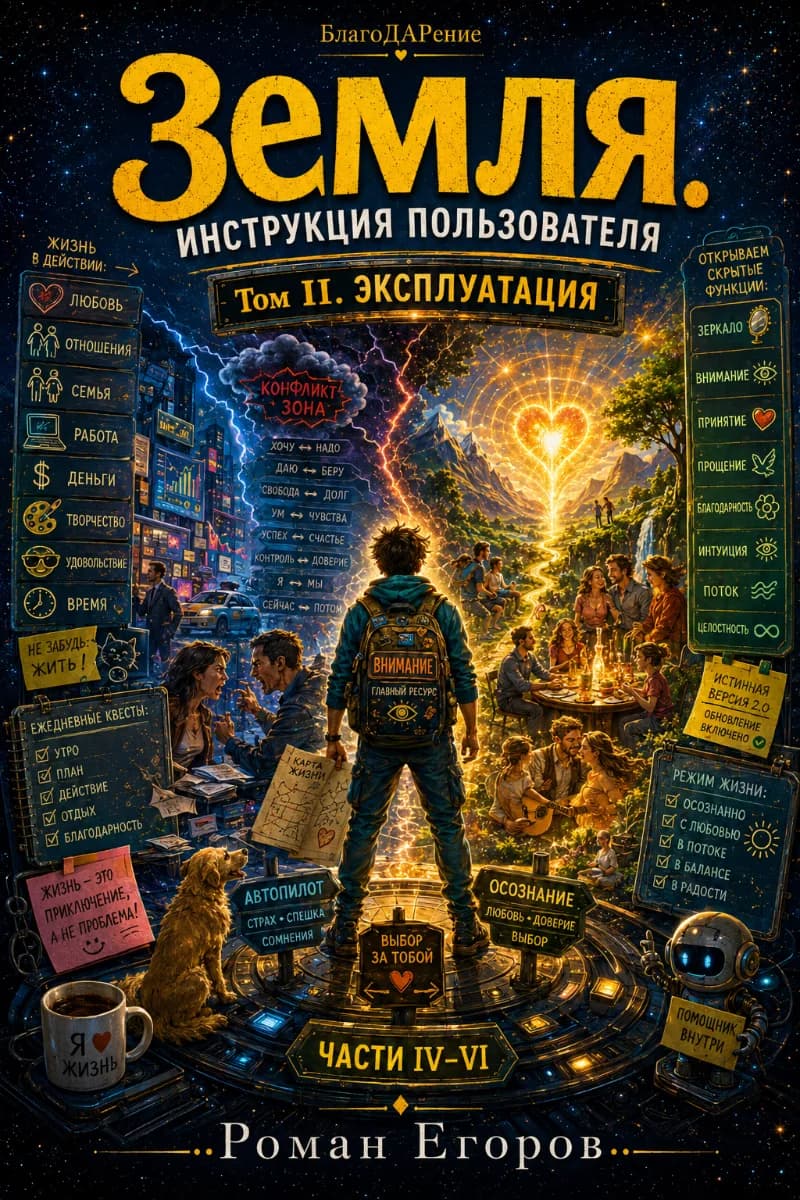 Обложка книги Земля. Инструкция пользователя. Том II. Эксплуатация