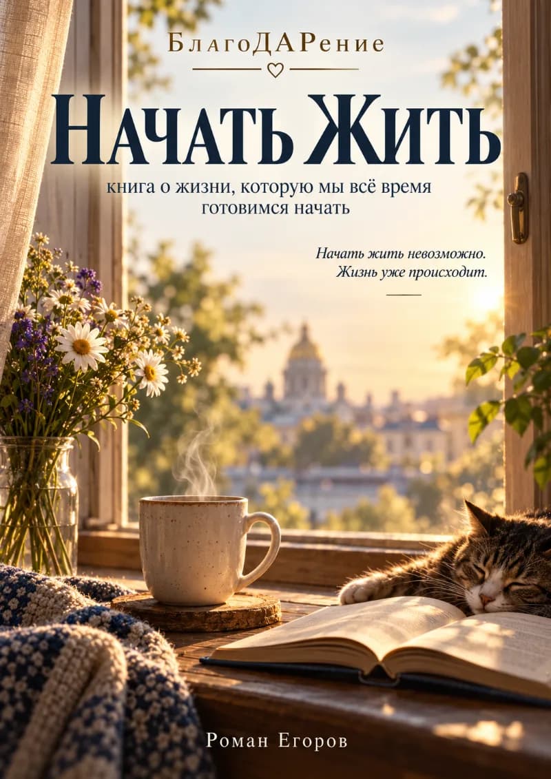 Обложка книги НАЧАТЬ ЖИТЬ