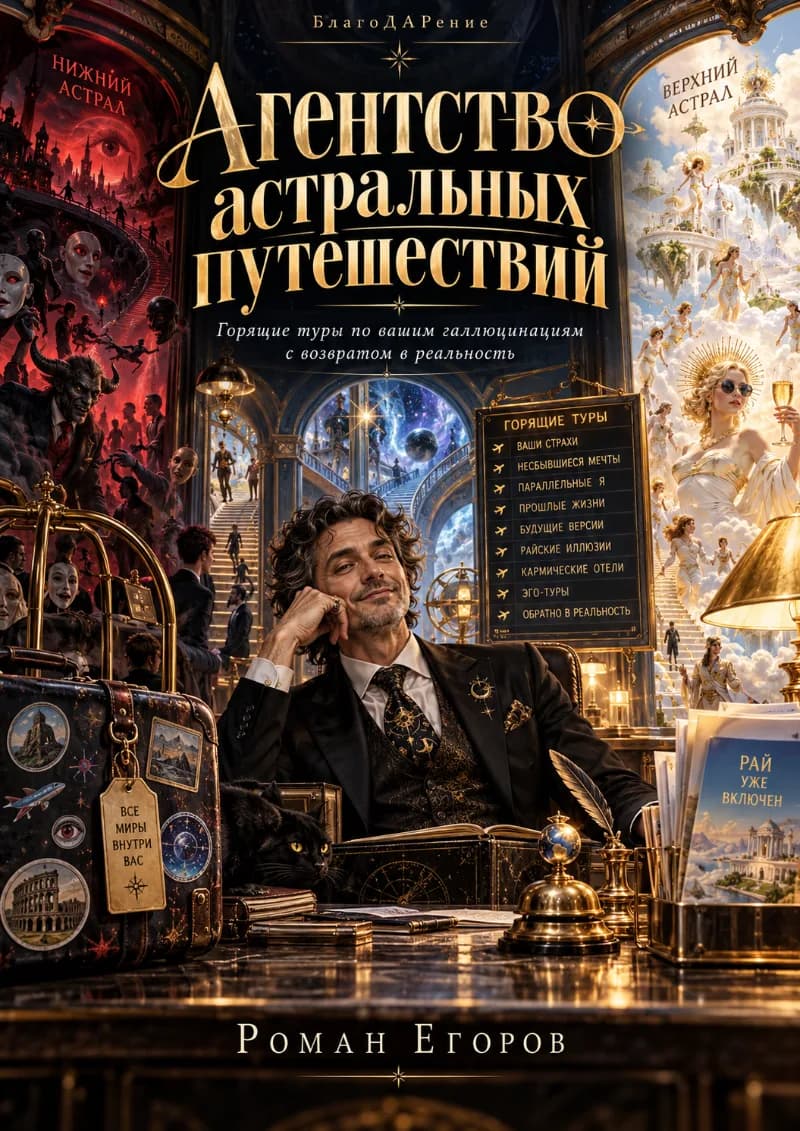 Обложка книги Агентство астральных путешествий
