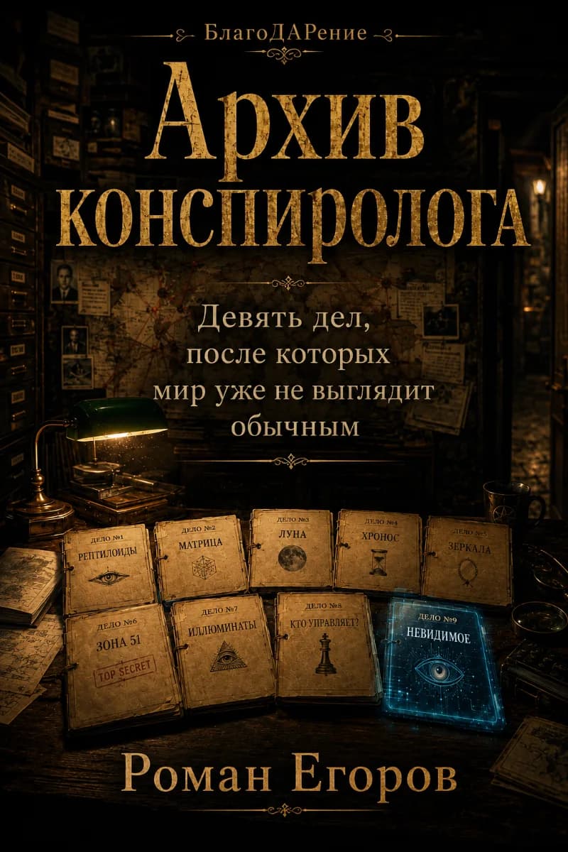 Обложка афоризма «Архив конспиролога»