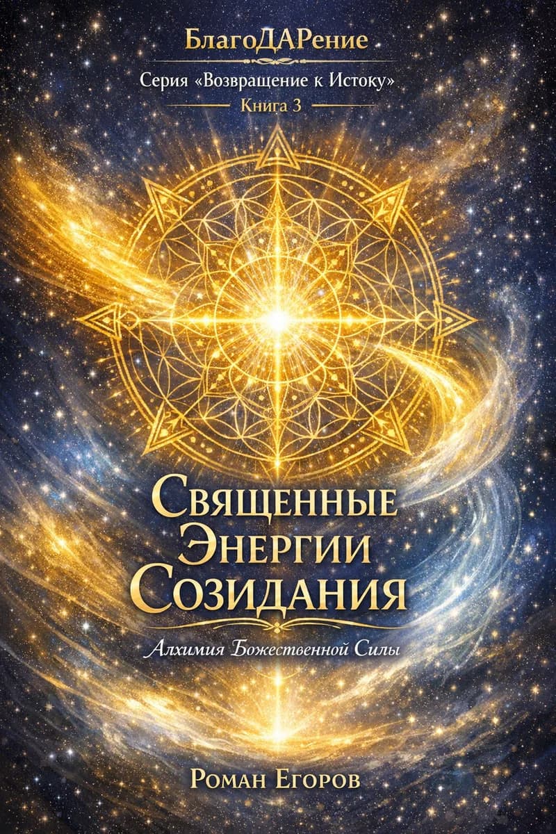 Обложка книги Книга 3. «Священные энергии созидания»