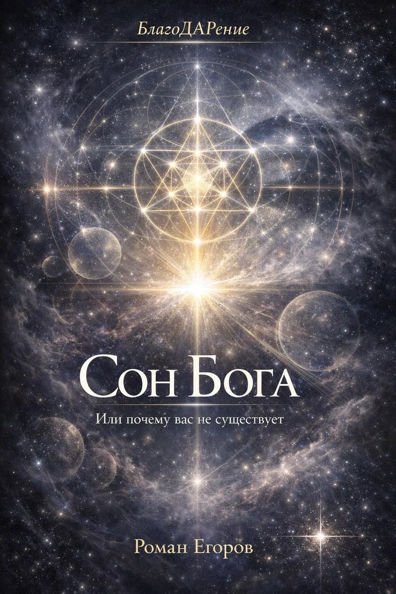 Обложка книги Сон Бога