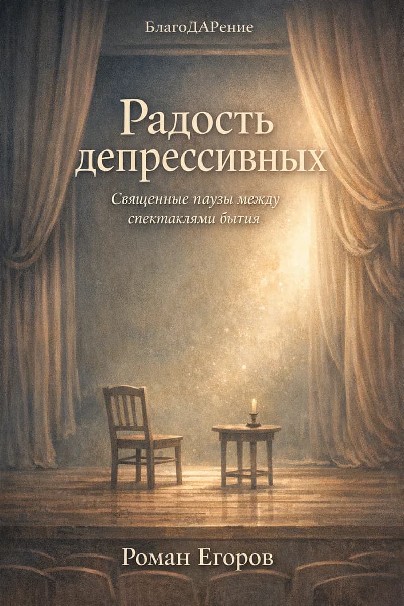 Обложка книги Радость депрессивных